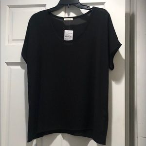 NWT Soprano 3 Black & 1 Teal Shirts